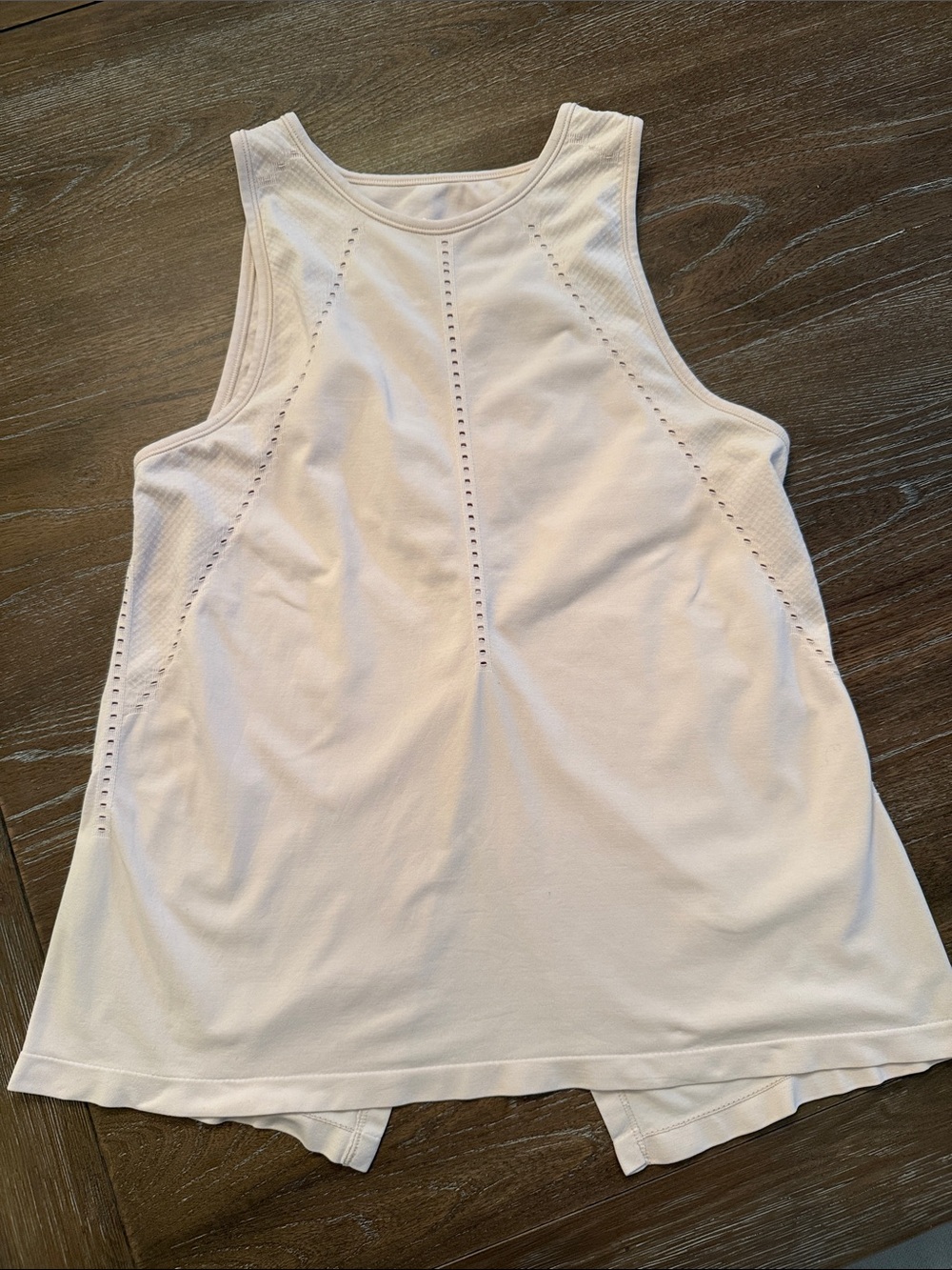 ATHLETA sz SM light pink tank